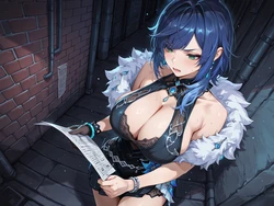 [Lanmon Al]夜蘭 - Yelan - Genshin Impact (319p) [AI Generated]