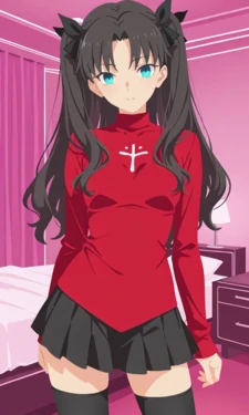 Tohsaka Rin (Hotel) [AI Generated]