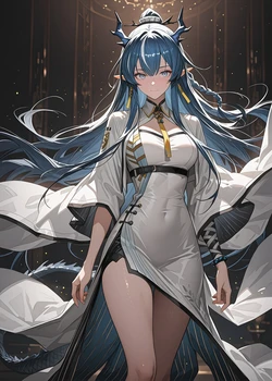 [Maiste] 370 Pics - Ling (Arknights) [AI Generated]