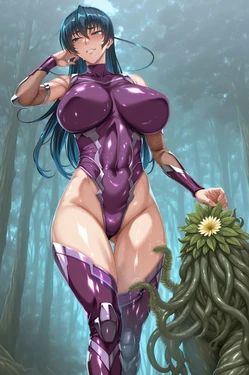 [Muse Erotic Tentacles CGs] Asagi Igawa gets attacked by plant monsters (2026-10-11) [AI Generated]