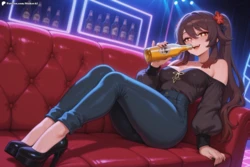 [Stoker] Hu Tao-Until the end [Genshin] [AI Generated]
