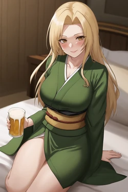 [Somawave] Tsunade Senju sleeping (Naruto) [AI Generated]