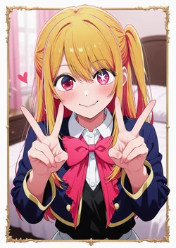 [AndersonKun] Ruby Hoshino ( 星野 瑠美衣 _ 星野ルビー ) - Oshi No Ko ( 推しの子 ) (Patreon) [AI Generated]