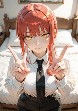 [AndersonKun] Makima ( マキマ ) - Chainsaw Man ( チェンソーマン ) 161P (Patreon) [AI Generated]