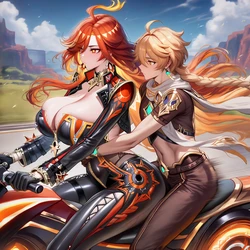 [Pixiv] 玛薇卡x空 [AI Generated]