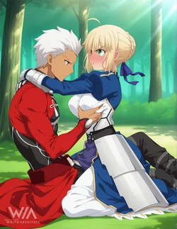 Saber (Artoria Pendragon) (Fate/stay night) [WaifuArchitect] [AI Generated]