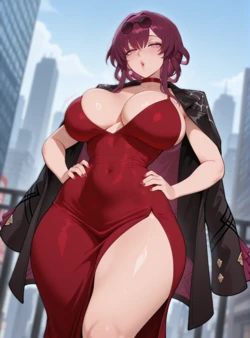 [MaxelArtDesign] Kafka | Honkai: Star Rail | Full pack - 260 images (Patreon) [AI Generated]