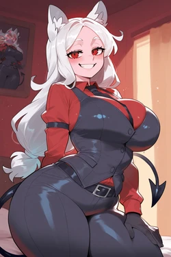 [Milfanimee] Cerberus (Helltaker) x BWC (Patreon) [AI Generated]