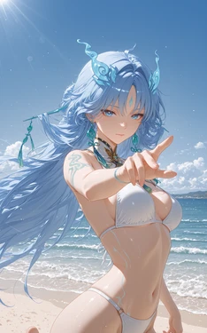 [NewStudio AI] Qingxiao | Wuthering Waves (Patreon) [AI Generated]