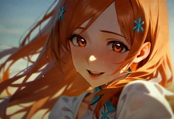 [MOKIIIMOKIII] Orihime (Bleach) [AI Generated]