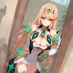 AI NSFW - Mythra [AI Generated]