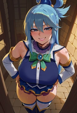 [DuxVector] Aqua (KonoSuba) (BBC) [AI Generated]