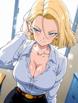 [TripleRice] Android 18 (18号) #001 | Dragon Ball Z | Senpai Exclusive 231p (Patreon) [AI Generated]