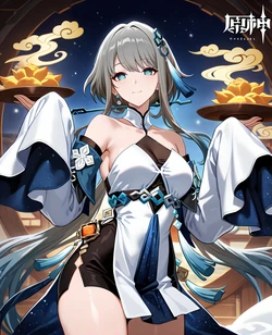 [咸鱼加工厂] Guizhong | Genshin Impact (Patreon) [AI Generated]
