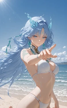 [NewStudio AI] [Animated WEBP🎬] Qingxiao | Wuthering Waves (Patreon) [AI Generated]