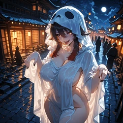 [Miyu] Hu Tao: The Ghost Beneath [AI Generated]