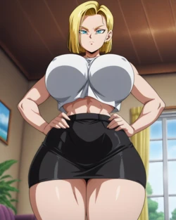 [waifu.sense] Android 18 | Dragon Ball (Patreon) [AI Generated]