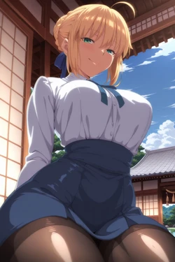 [Yokuto] Saber (Fate) x Emiya Shirou (2026-09-25) [AI Generated]