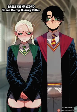 [Tillian] Baile de Navidad - Draco Malfoy x Harry Potter (Harry Potter) [Spanish] [JFairy Traslate] [AI Generated]