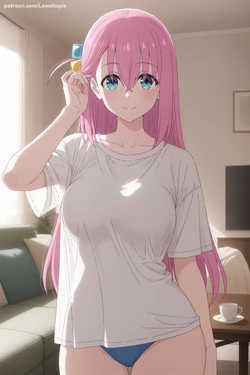 [Lewdtopia] Hitori Gotou - Bocchi the Rock [AI Generated]
