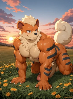 Growlithe [Devfurr AI Generated]