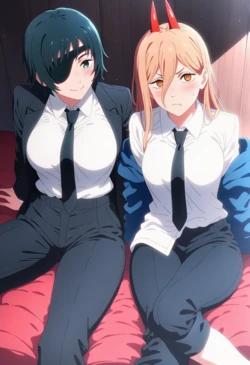 [Corudozera] [110pics] Himeno x Power (姫野xパワー) / Chainsaw Man (チェンソーマン) [AI Generated]