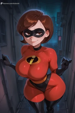 [Stoker] Helen parr-Flexible Justice [AI Generated]