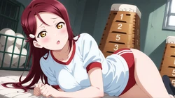 [アトリエくろてふ💞+👣] 特別版20 [Gym体操服] Riko Sakurauchi (Love Live! Sunshine!!) [71P] [AI Generated]