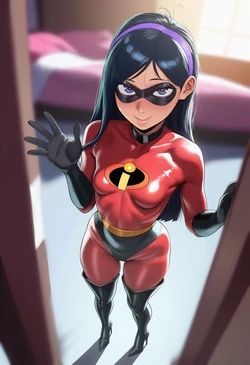 [Minority, Ottoportman] Violet Parr, BBC Villain [AI Generated]