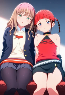 [Corudozera] [130pics] Minami Yume x Chise Asukagawa (南夢芽x飛鳥川ちせ) / SSSS.DYNAZENON [AI Generated]