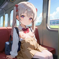 誰でも歓迎！エッチな満員電車 [AI Generated]
