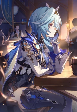 [MeowThree] Eula Lawrence (Genshin Impact) (90p) [AI Generated]