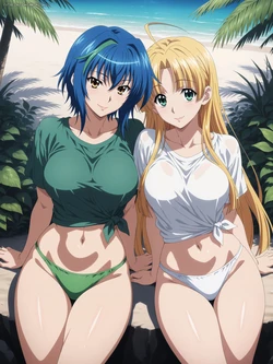 [artkoikoi] Asia Argento and Xenovia Quarta - High School DxD (FULL) (10-2026) [AI Generated]