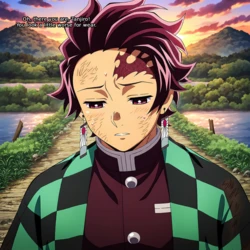 [TsarAi] [Booster tier Request] Amane Ubuyashiki x Kamado Tanjiro (Demon Slayer) (Patreon) [AI Generated]