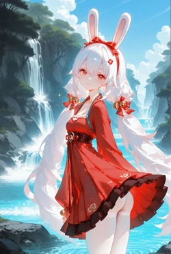 碧蓝航线 拉菲 汉服 114p [AI Generated]