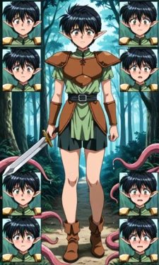 Elf Prince's Gender Bender Forest [AI Generated]