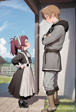 [B-GaroYOUWIN] Aisha and Lilia [AI Generated]