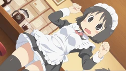 [アトリエくろてふ💞+👣] 特別版26 [Maidメイド] Nano Shinonome (Nichijou) [81P] [AI Generated]