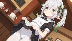 [アトリエくろてふ💞+👣] 特別版29 [Maidメイド] Nahida (Genshin Impact) [83P] [AI Generated]