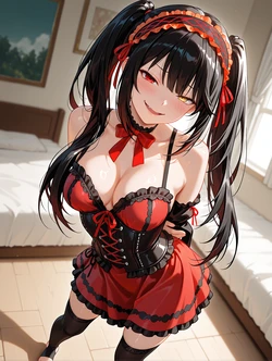 [Malth] Kurumi Tokisaki - Date a Live (Patreon) (High Quality) [AI Generated]