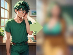 [RandeiTheWitch] Midoriya Izuka-Sensei [AI Generated]