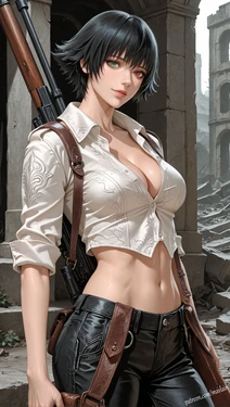 (May Rain) Lady [AI Generated]