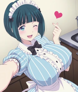 [Aindroidparanoid] Shiragiku Ono - Goddess Café Terrace [AI Generated]