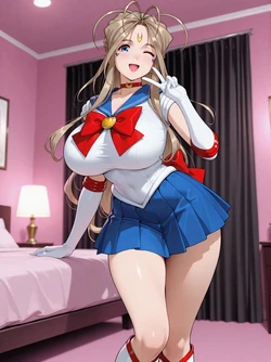 [YamiMa3.0] Belldandy ああっ女神さまっ_ベルダンディー [AI Generated]