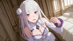 [Gyzx] emilia (re zero) [AI Generated]