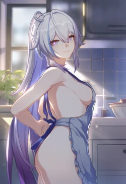 [Onya Z] {High Request} Kiana Kaslana | nude Apron 79P (Patreon) [AI Generated]