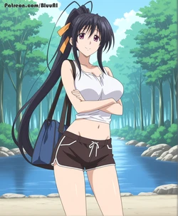 [Bluu AI] Akeno Himejima | High School DxD [AI Generated]