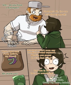 [Dararara] Chomper Kissing (Plants Vs Zombies)
