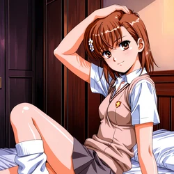 [tmvan] Misaka Mikoto [HQ][500P] (Toaru Kagaku no Railgun) [AI Generated]