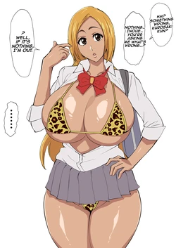 [iwao178] Gyaru Orihime doddles (Bleach)
